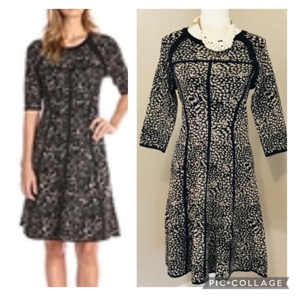 Taylor Fit and Flare Sweater Dress